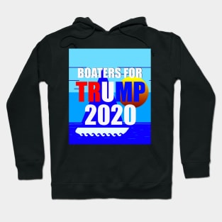 Boaters for Trump 2020 design A Hoodie